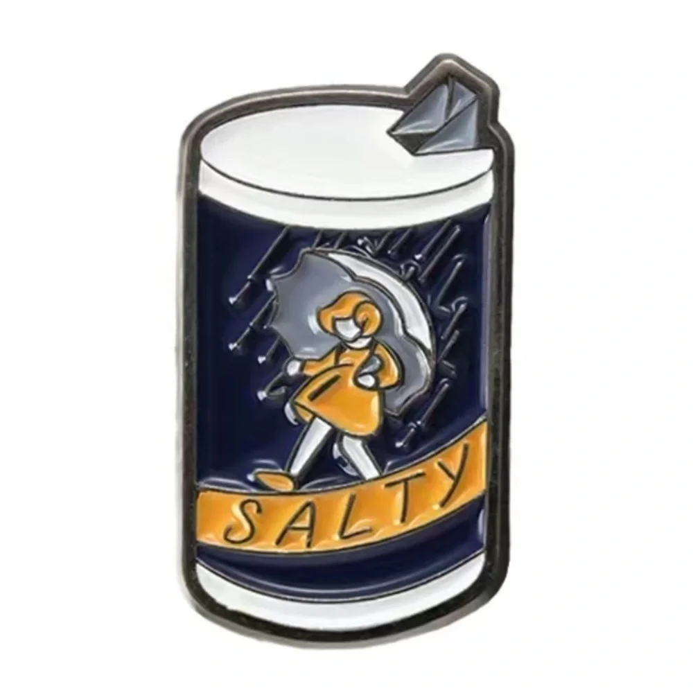 3/$25 “Salty” Sarcastic Pin Badge Brooch